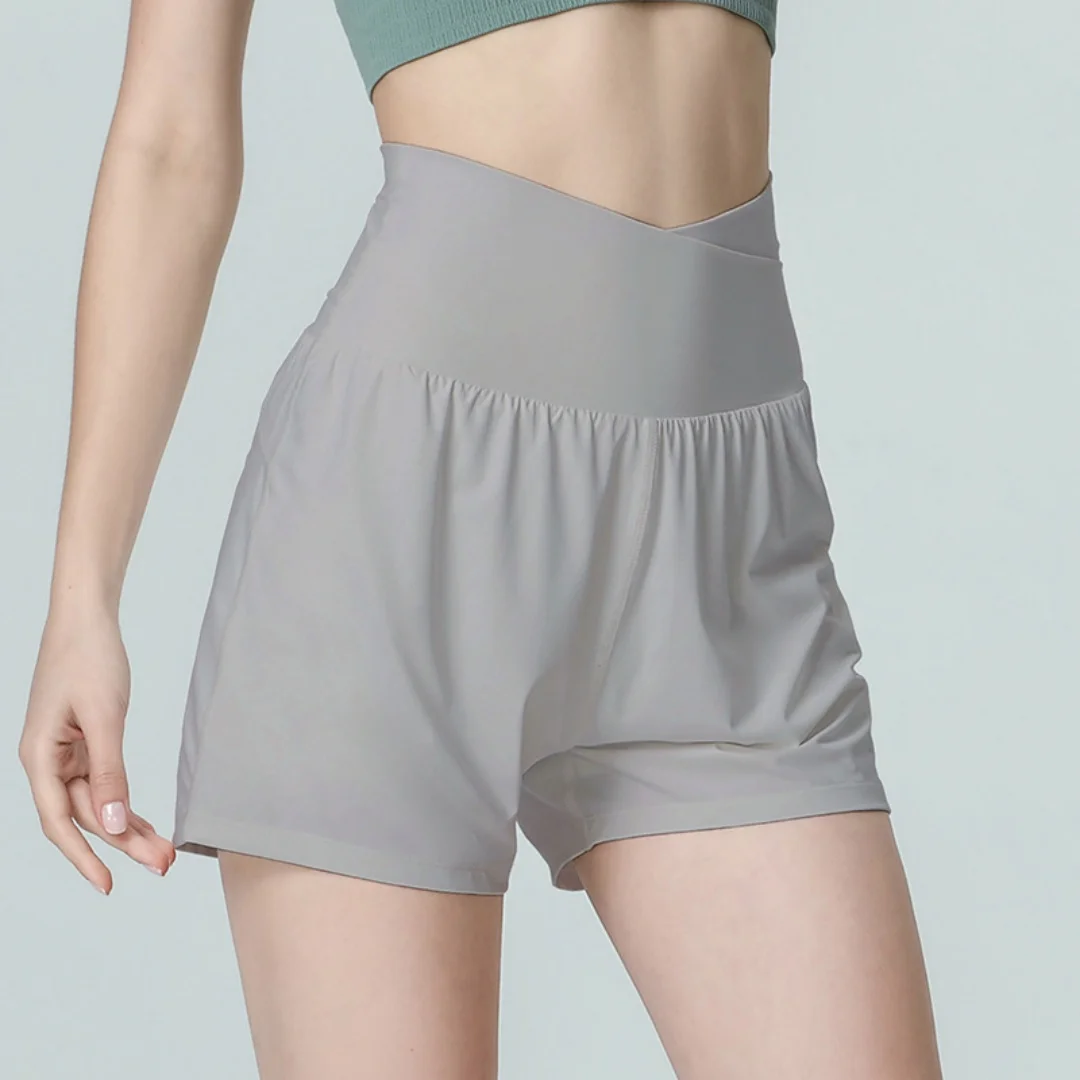 Minimalist Elegant Women Sports Shorts Slim Design Comfortable Breathable Daily Outdoor Casual Polyester/Nylon Printed