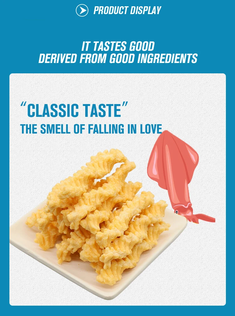 High-quality Fried Puffed Food Small Twist Factory Spot Can Be Wholesale