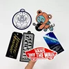 Custom hang tag vinyl sticker example D