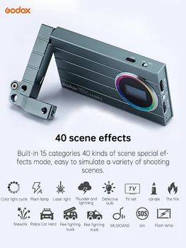 GODOX RGB M1 Photography Full-color RGB Fill Light Dimmable Mini Pocket Live Streaming Video Light detail image