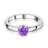 A ring + a purple zircon