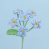 Finished product6First Myosotis sylvatica bouquet (blue)