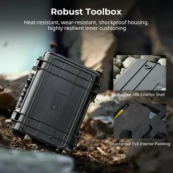 SMALLRIG X Andyax Toolbox for Creators, Camera Tool Box Hard Case Including Assembly Tool Set, Lens Cleaning Set-4562 detail image