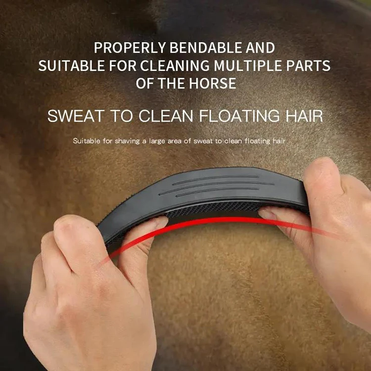 Private Label Highquality Horse Brush Grooming Wholesale Logo Custom