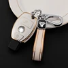 Cache bouton 2 pièces + Porte-clés TPU - Blanc