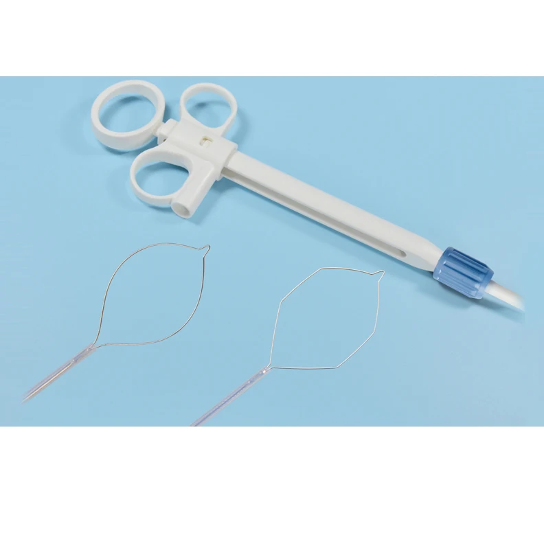 Polypectomy  Snare  which  is used to remove polyps of digestive tract and respiratory tract through endoscopic forceps.