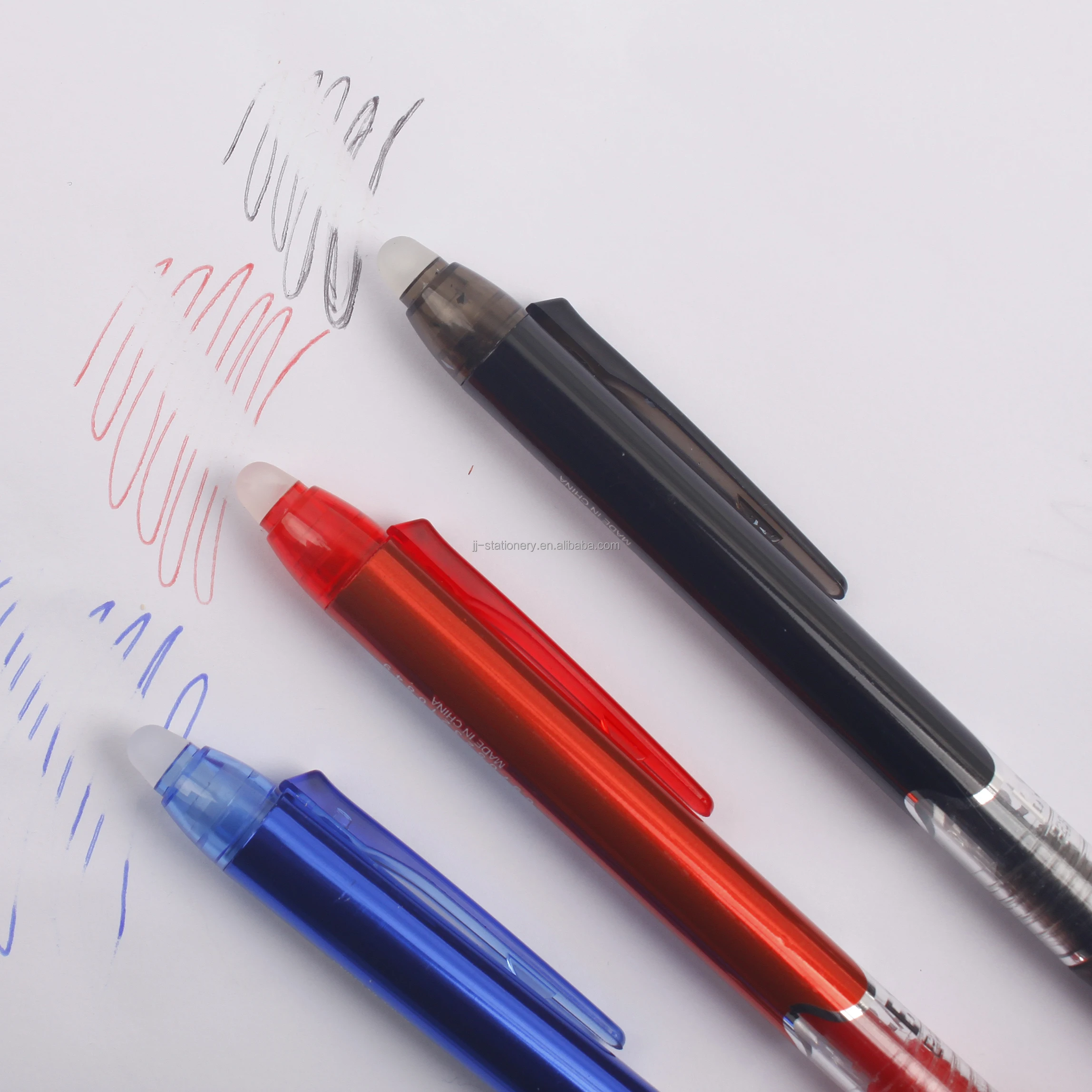 Lot de gommes à effacer neutres de haute qualité, style nouveau, stylo à encre à eau effaçable 0,5 mm, en promotion_voghion.com