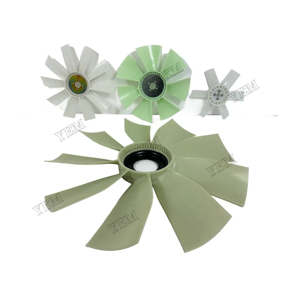 YEM Engine Parts 1104C-44TA Cooling Fan Blade Fit for Perkins Engine Parts 2
