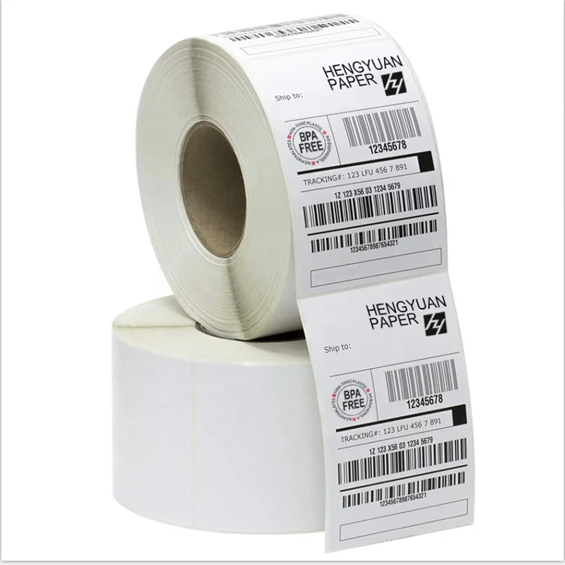 thermal paper sticker