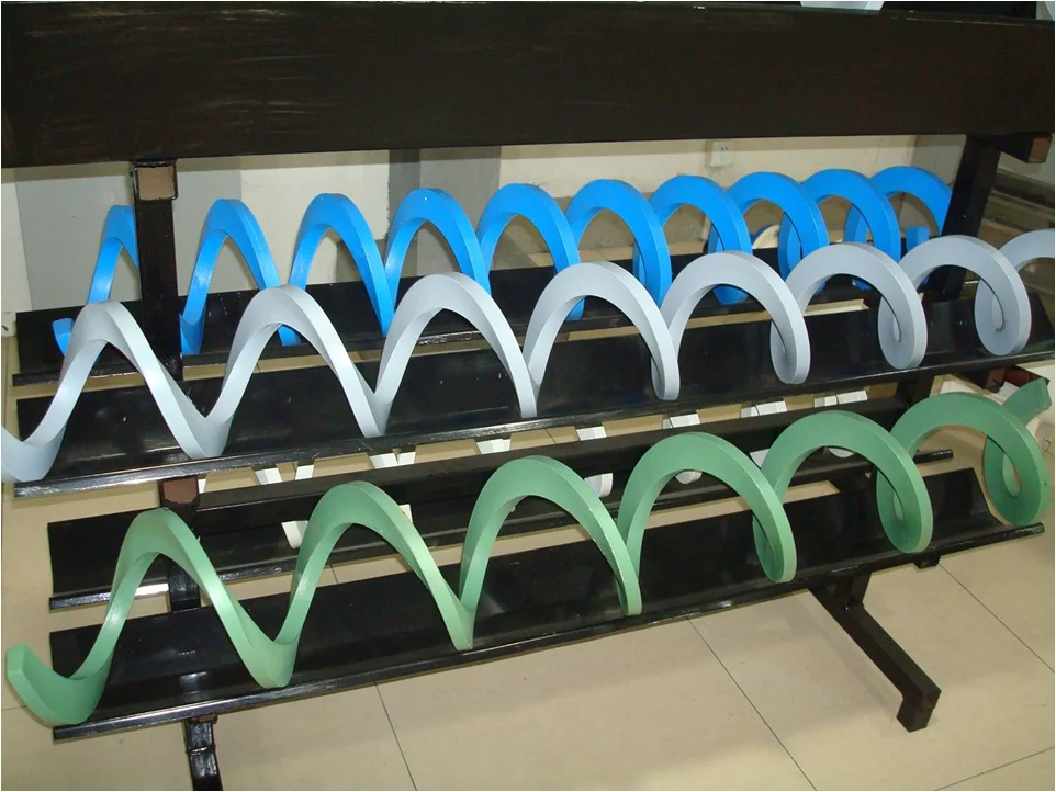 
Промышленный спиральный винтовой конвейер, долгий шаг, бесшафный непрерывный полет 