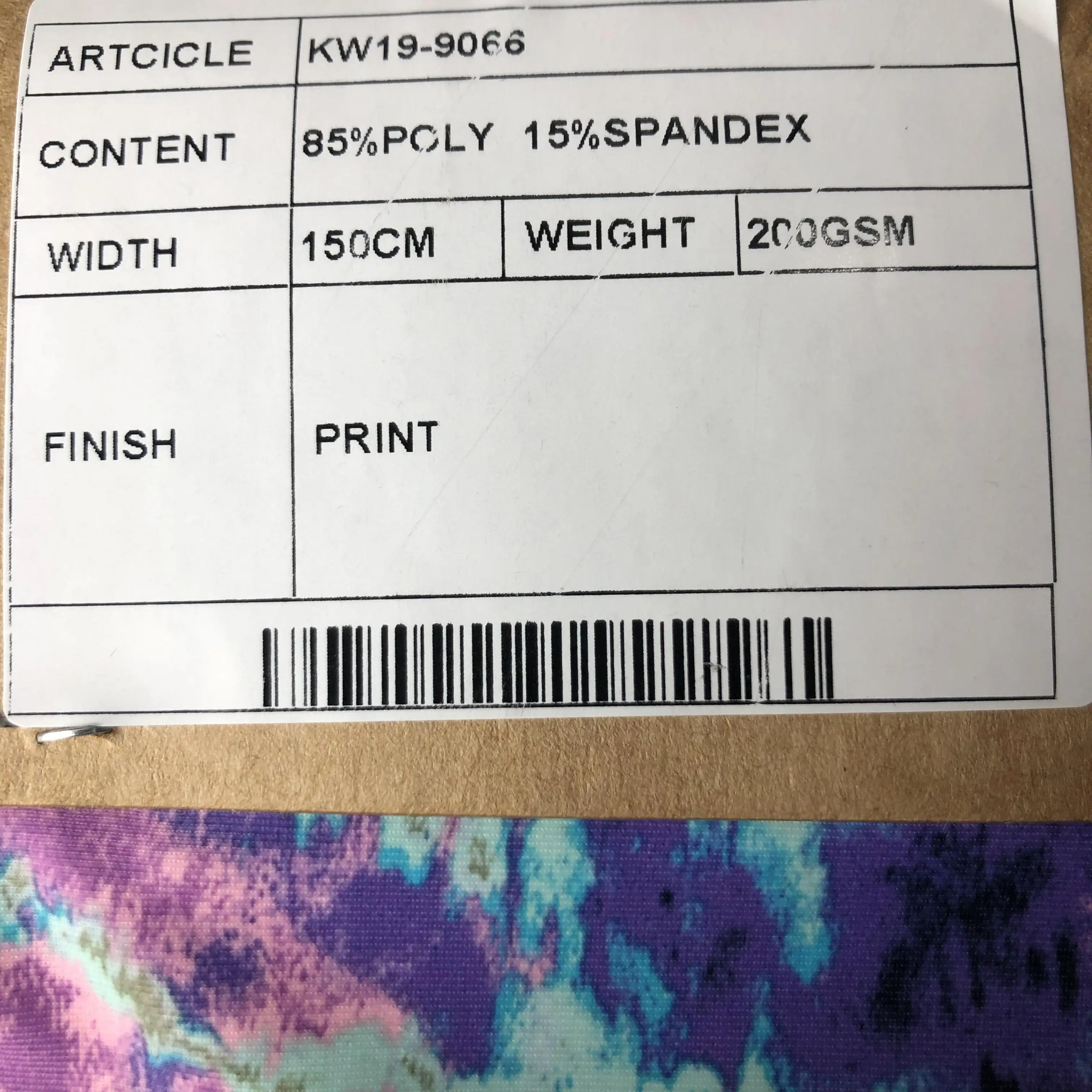 Swimming Wear Print 85 Polyamide 15 Spandex Stretch Fabric Plain