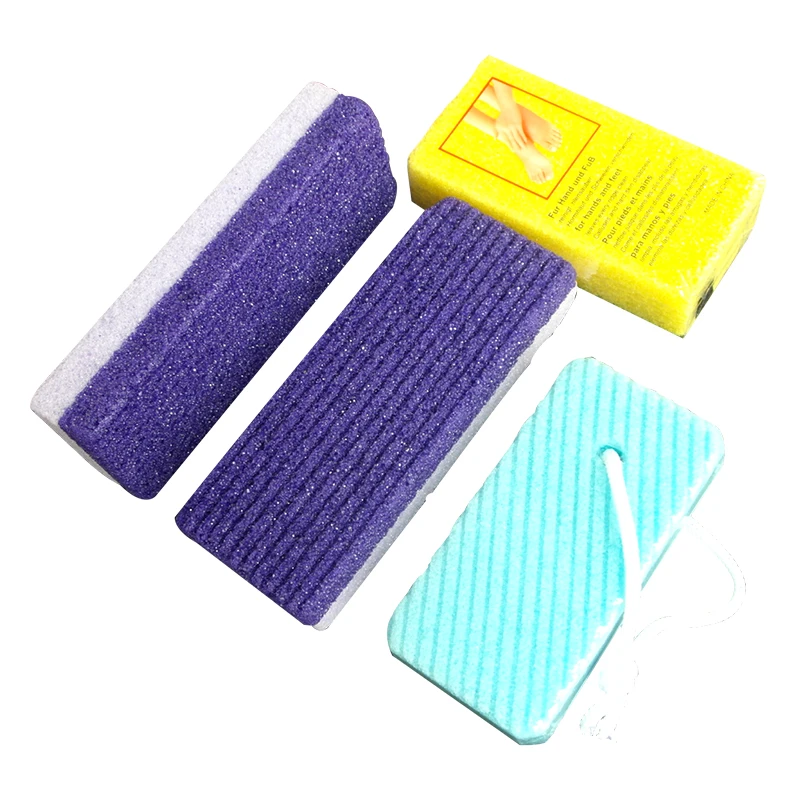 Foot Pumice Stone Sponge Block Callus Remover for Feet Hands Foot Scrub  Manicure Nail Tools Professional Pedicure Tools