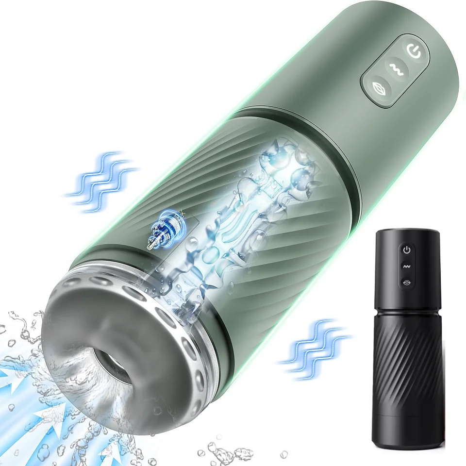masturbador automático masculino MASTURBADOR AUTOMÁTICO MASCULINO COM VIBRAÇÃO E SUCÇÃO – Erosfarma main image 1