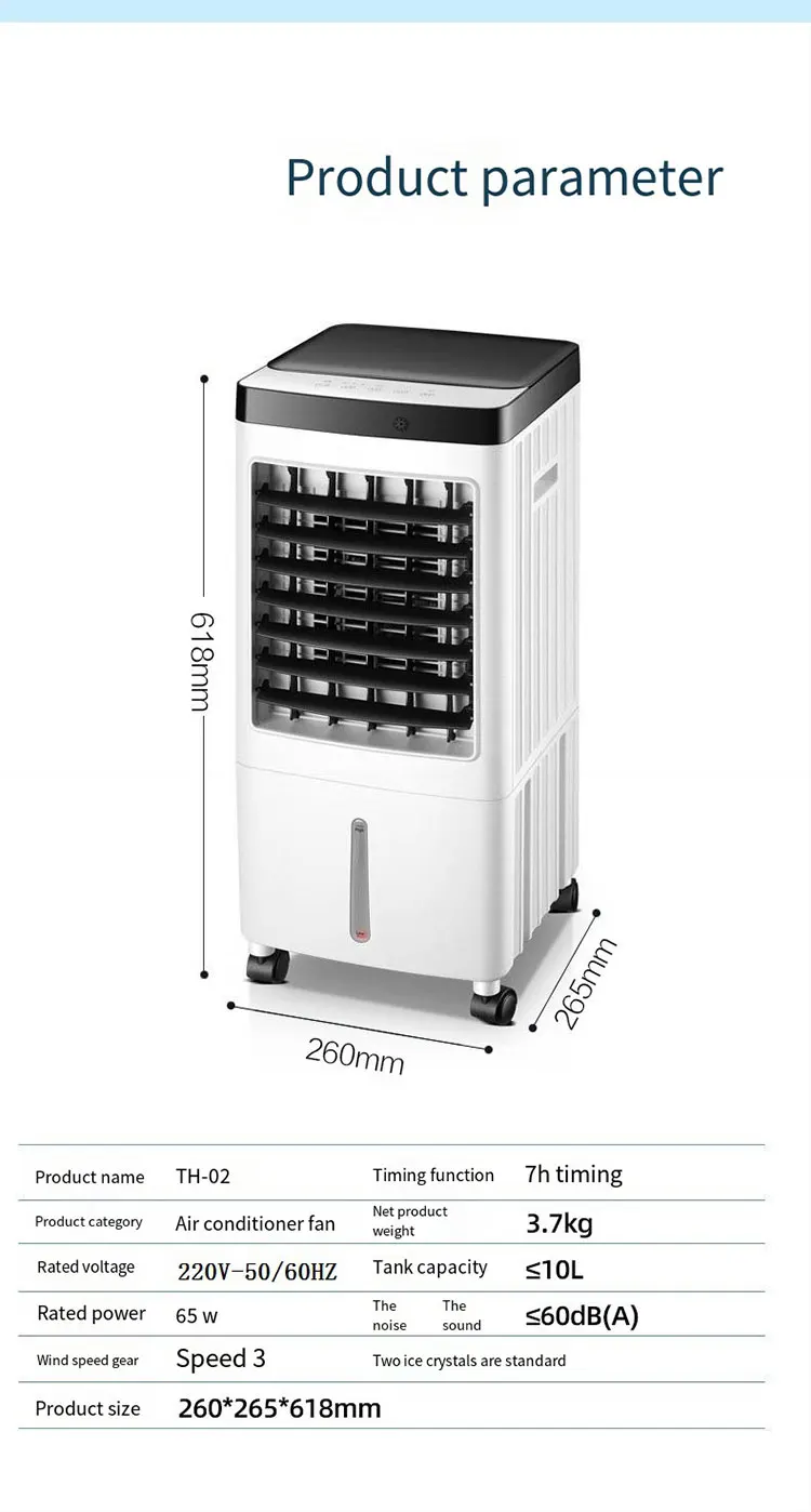 Mechanical Control Portable Smart AC - Ideal for Home & Office