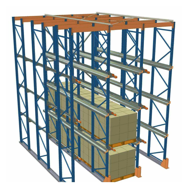 カスタマイズされた高品質の保管パレットラック産業金属選択的頑丈な倉庫保管パレットラック