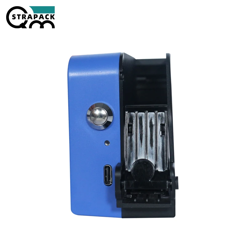 Qmstrapack Manufacturing Automatic Industrial Single Color TIJ Inkjet Printer Online Expiry Date Coding Machine Marking