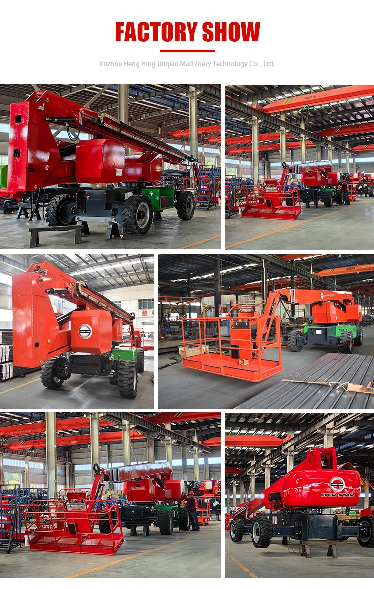 Telescopic/articulated Boom Lift Aerial Work Platform Man Platforms ...