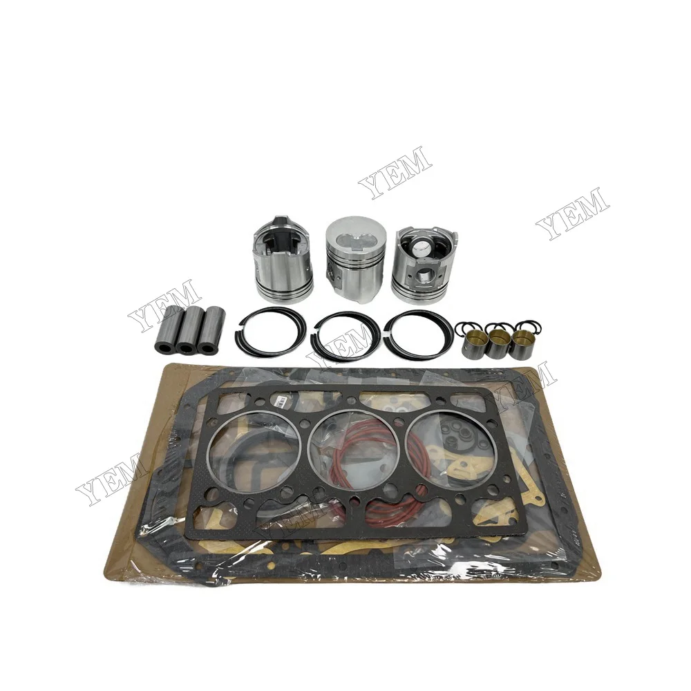 For Komatsu 3D94 Engine Overhaul Kit With Piston Rings Cylinder Gasketss Replacement OEM Engine Parts 4