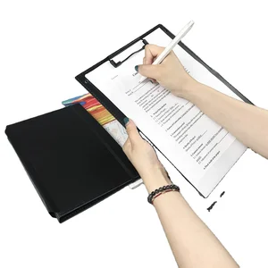 Huatong A4 Size PP Plastic Foldable A5 Storage Nursing Doctor Document Folder Office Folding Clipboard for Organizing Documents