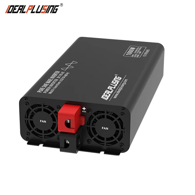 IDEALPLUSING Pure Sine Wave Inverter 12vdc 1000 Watt Inverter with CE Certification Adapt to Multiple Loads