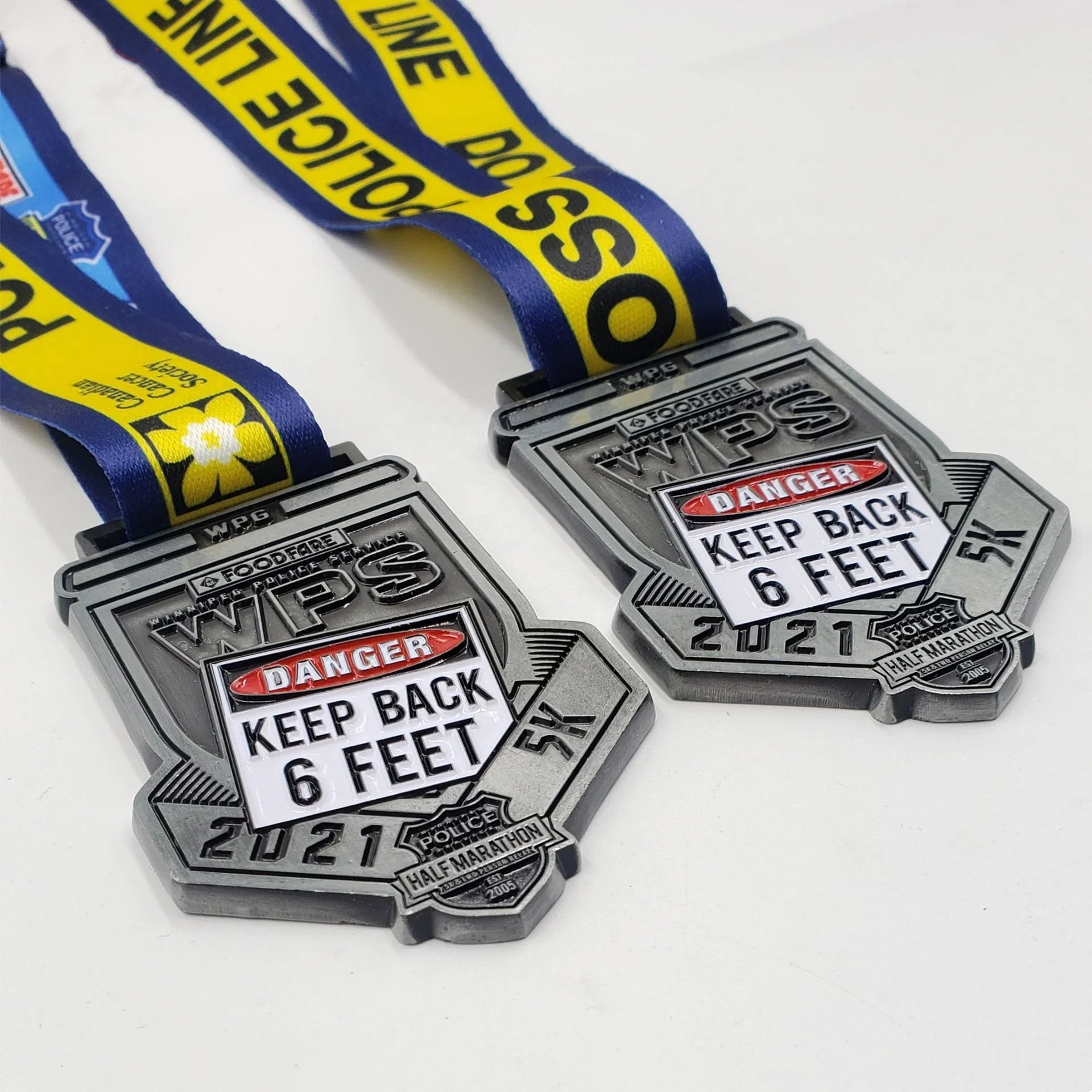 Police 10k 2021 Custom 3D Design Exclusive Keep Medal Big Marathon