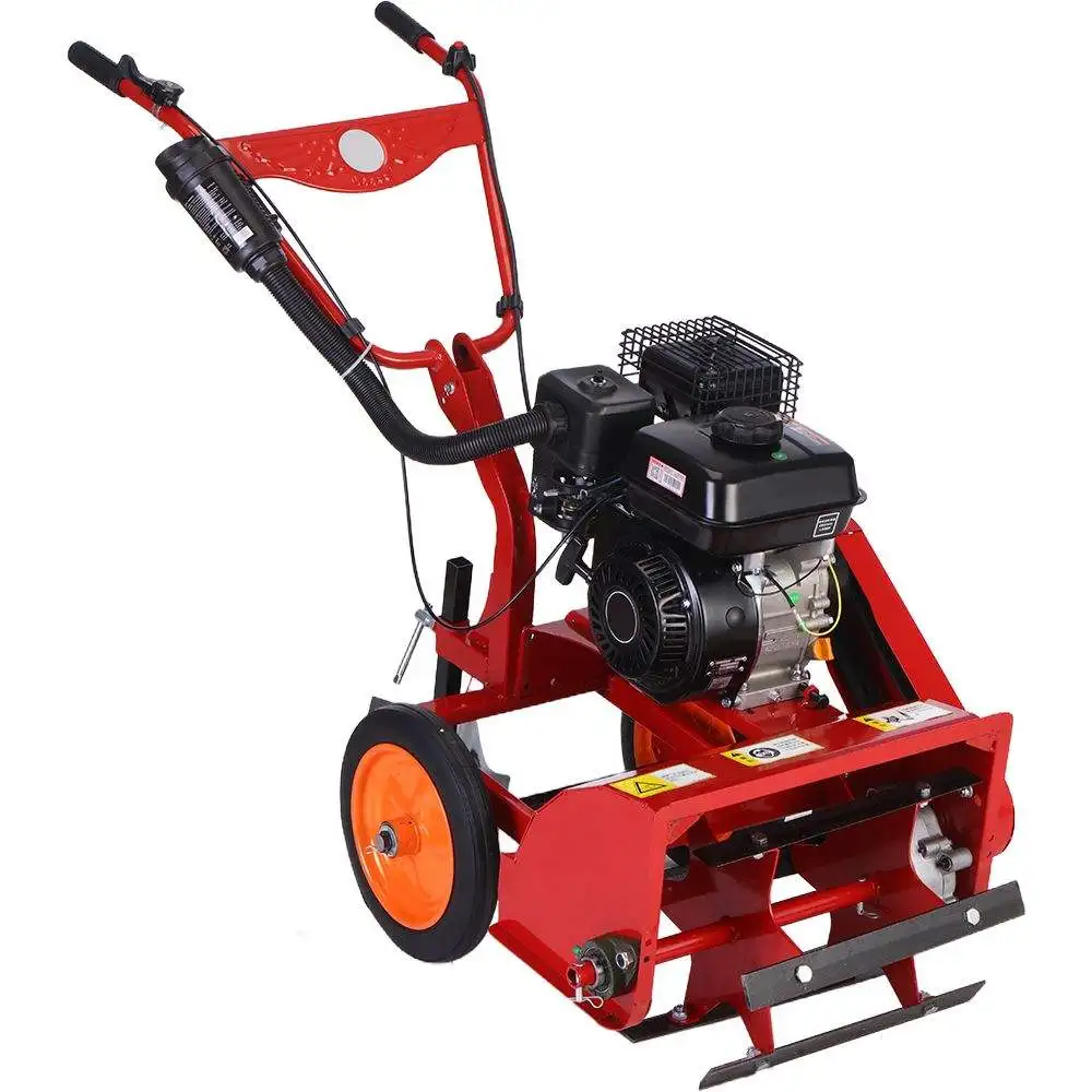 Front tine rotary tiller, 4.8kW petrol engine, 200mm discs