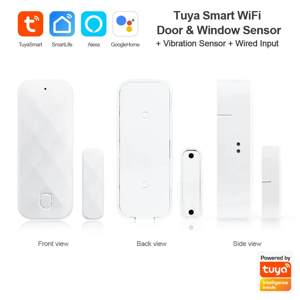 Alarma Sensor de Puerta Ventana Inteligente Wifi Tuya Smart PST