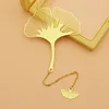 Segnalibro Foglia di Ginkgo (con Ciondolo)