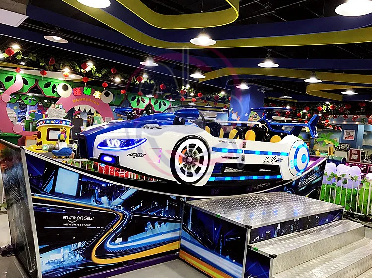 Mini Flying Car Ride - Portable Fairground Fun for All Ages