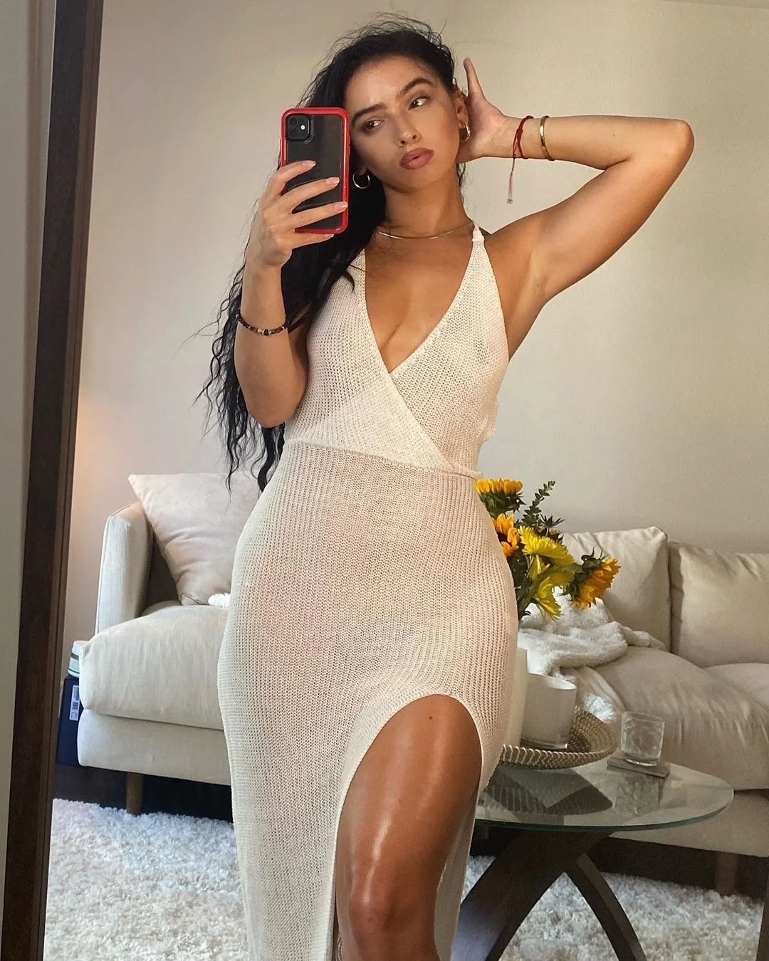 2021 Knitted Beach Dress Cover Up 