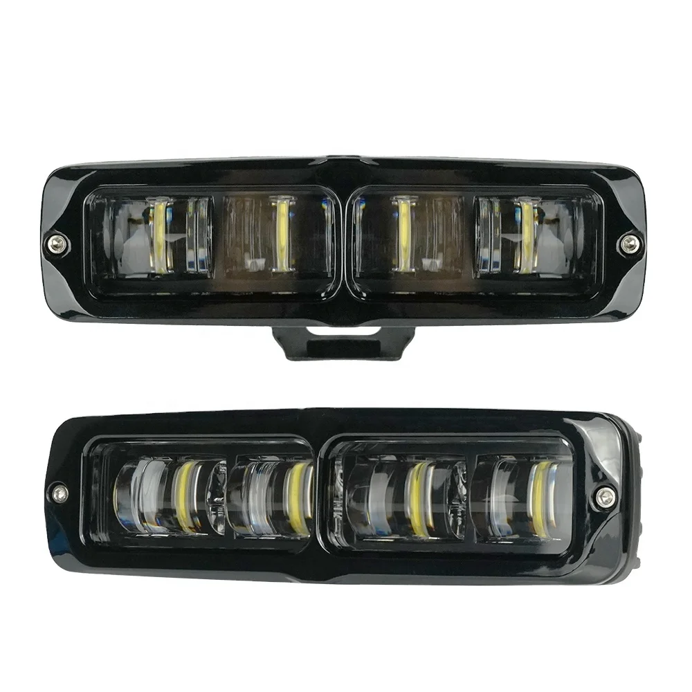 HJG 24v Ip67 Offroad Light Bar Single Row Flood Spot High Low