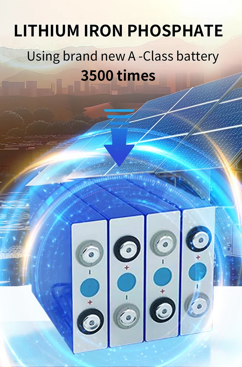 3500 Cycles Smart 12V LiFePO4 battery pack 36V 60V LFP lithium 12V 24V 300Ah 100Ah 200Ah BMS lifepo4 solar battery