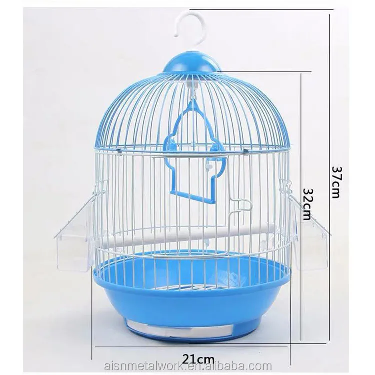 round hanging bird cage