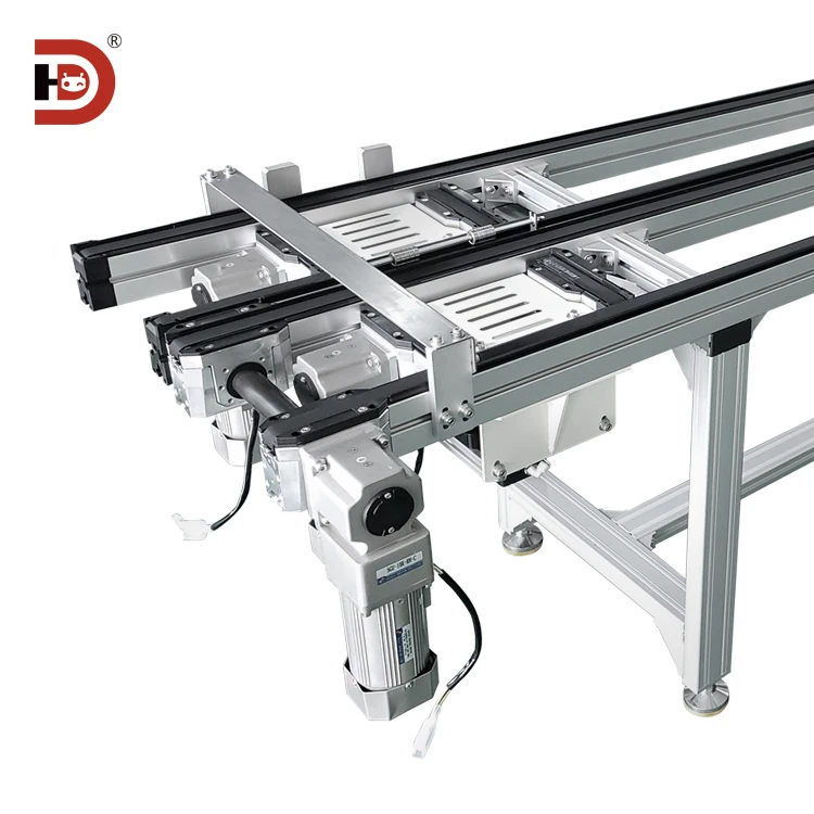 T5-25 Toothed Belt Conveyor Body Lifting and Translation Machine Tray Conveyor Line Customized Synchronous Belt Conveyor Line details