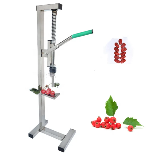 Manual Medjool Date Pitter Machine Stone Fruit Pitter Pitting Date Machine