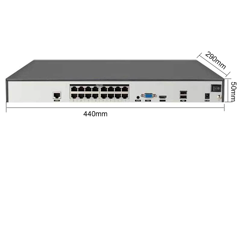 16 Channel 4k Face Detection 16ch Xmeye Nvr Poe 16 Ports - Buy 16 ...