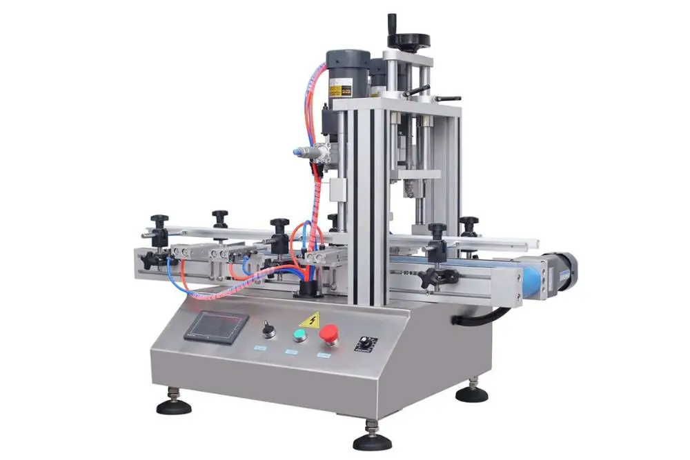 Desktop Semi-Automatic Capping Machine 220V 50HZ for 20-60mm Caps with 20-40pcs/min Speed