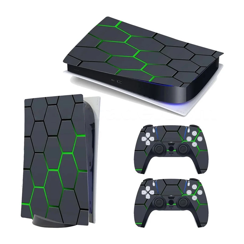 Customized Console Silicone Cover Dust Proof Anti-Scratch Protective Skin Case Video Games & Accessories for Ps5 Disk Version