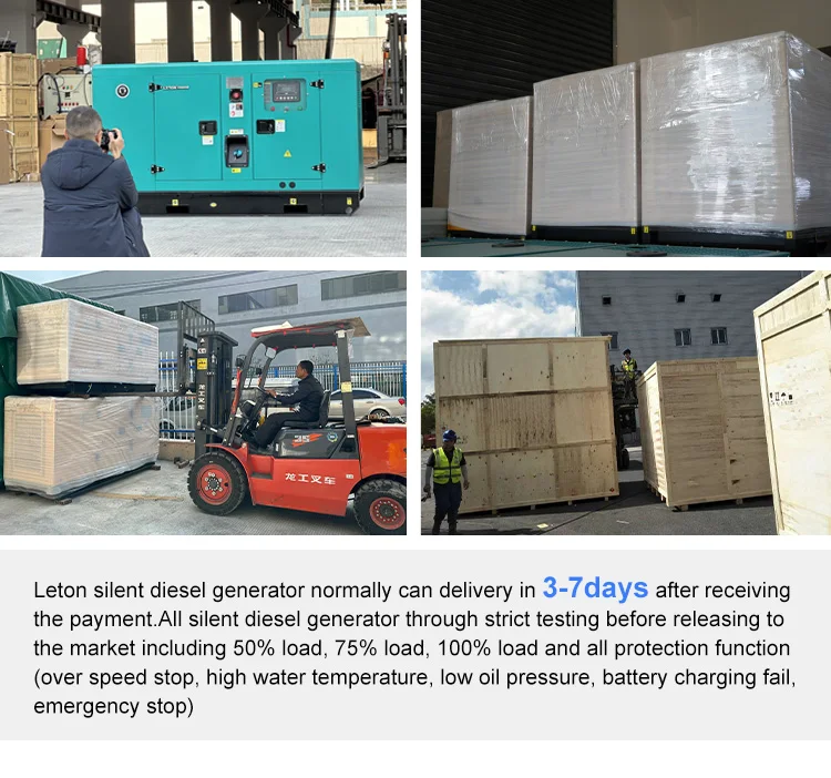Leton Power Whole Sale Weichai Super Silent Diesel Generator Set Price For 20kva 30kva Diesel