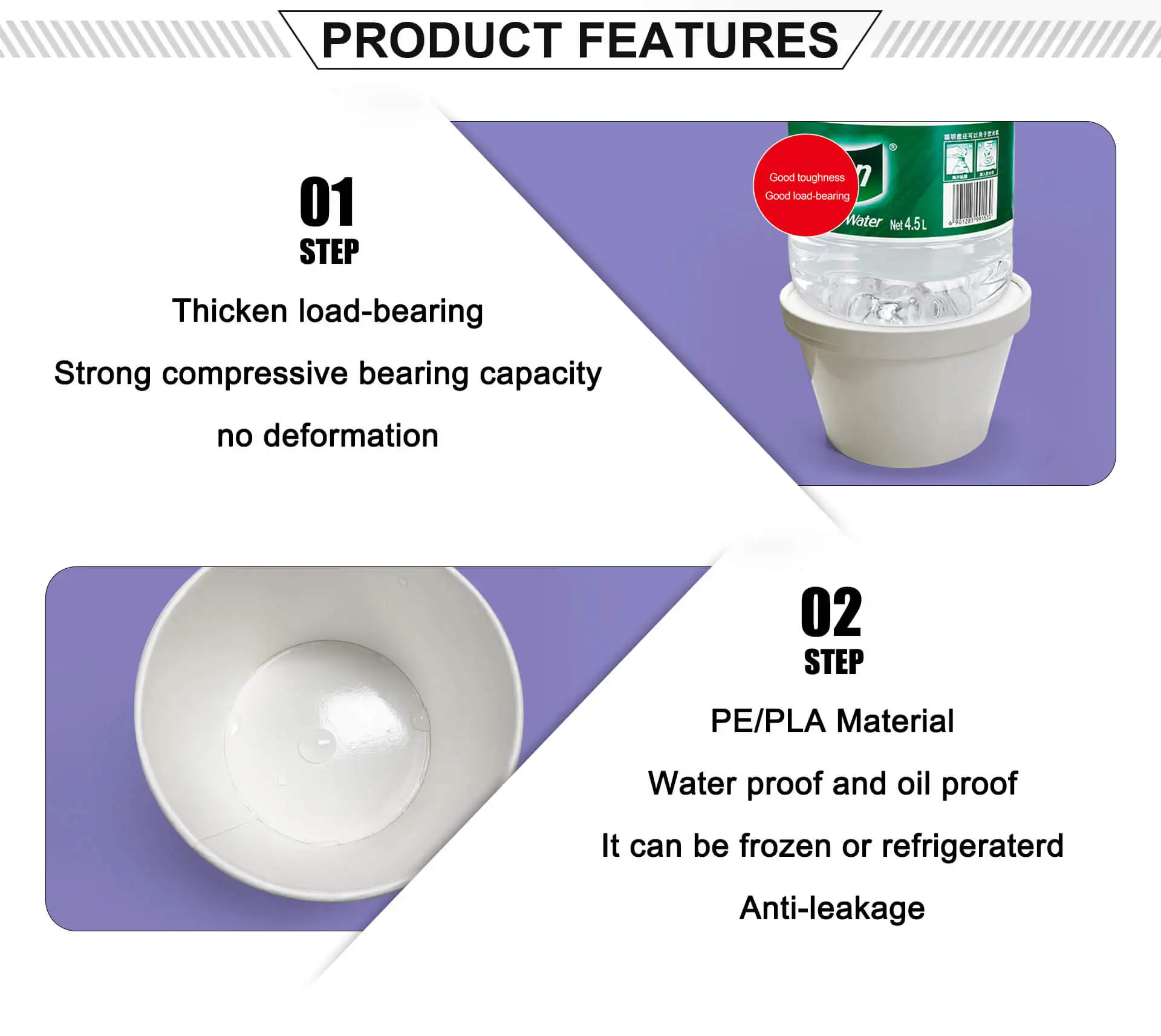 Cardboard Papercup - Perfect for Takeaway Drinks & Ice Cream