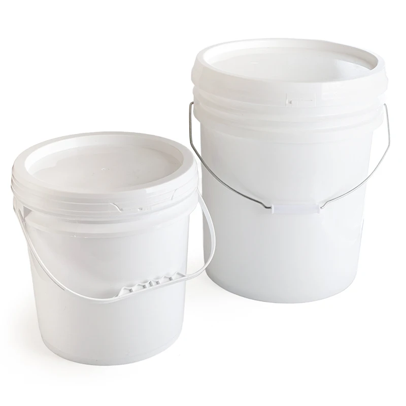 10 Liter 20 Liter 5 Gallon Plastic Bucket Drum Pail With One-way Air Valve for Hot Filling