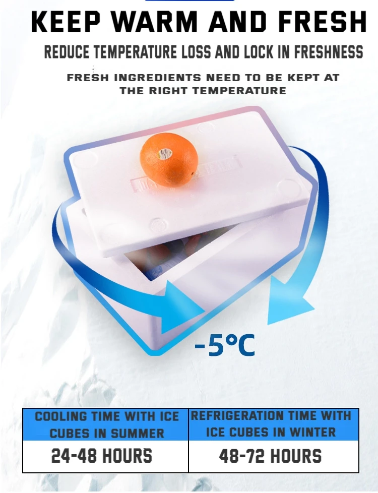 styrofoam shipping carton