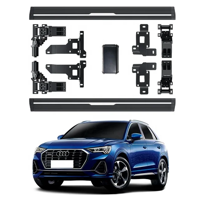 High Performance Waterproof Motor Exterior Accessories Aluminum Electric Side Step Power Step for Audi Q7 Powered Step