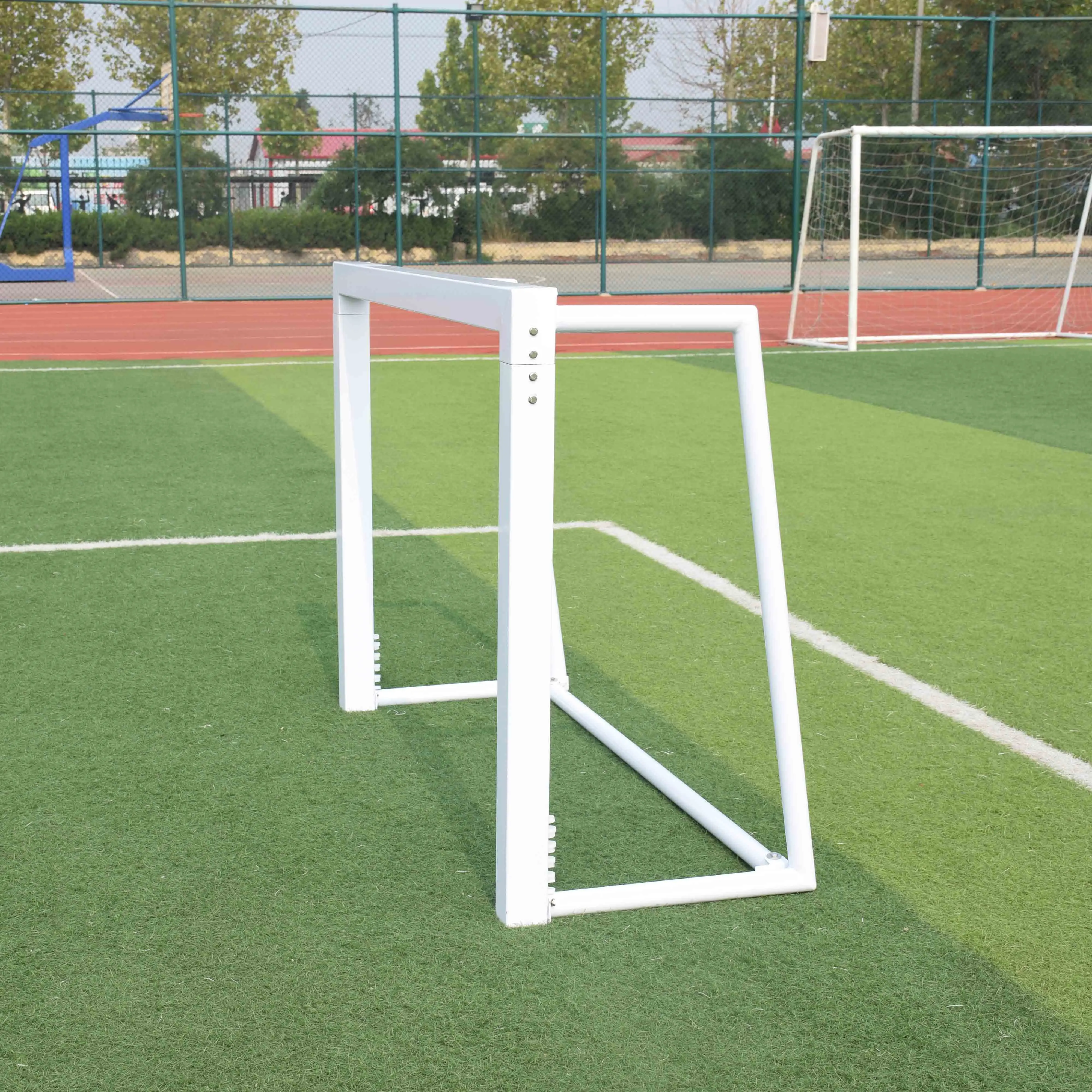 Новые продукты портативные футбольные посты с сеткой