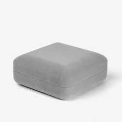 Роскошная Свадебная светодиодная фланелевая упаковка для колец, ожерелий, ювелирных изделий