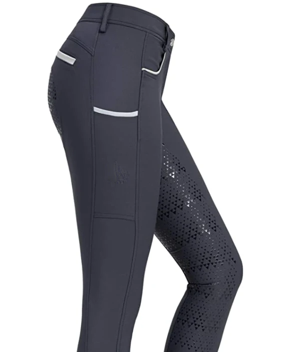 Silver Lightreflecting Jodhpurs Women's Riding Breeches Mobile Phone