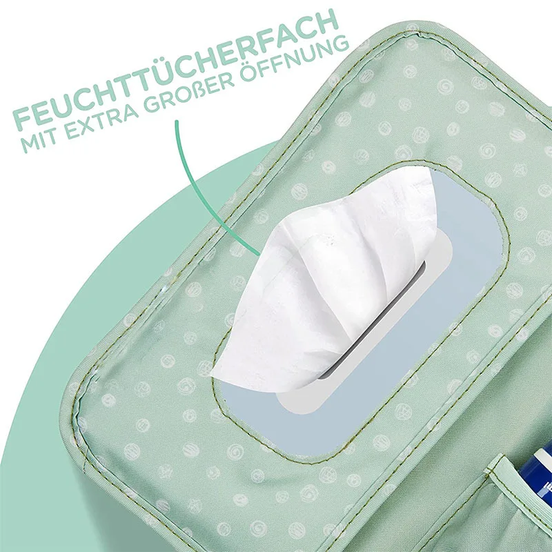 Portable Travel Diaper Changing Kit Changing Bag Pouch Nappy Clutch