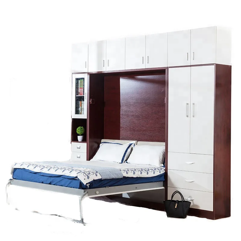 Factory Price Smart Invisible Foldable Wall Bed with Sofa