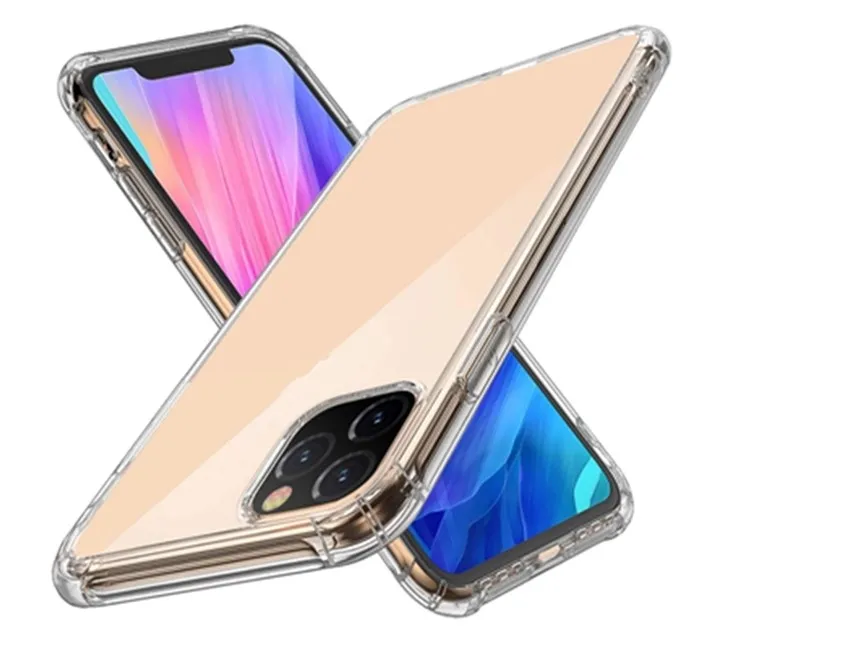 
Лидер продаж, прозрачный чехол RICOO для мобильного телефона из ТПУ, подушка безопасности, противоударный чехол, Модный чехол для телефона iPhone 12 XR 11 Pro Max 