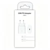 Blanco (calidad AAAA, enchufe de 25 W + cable con caja)